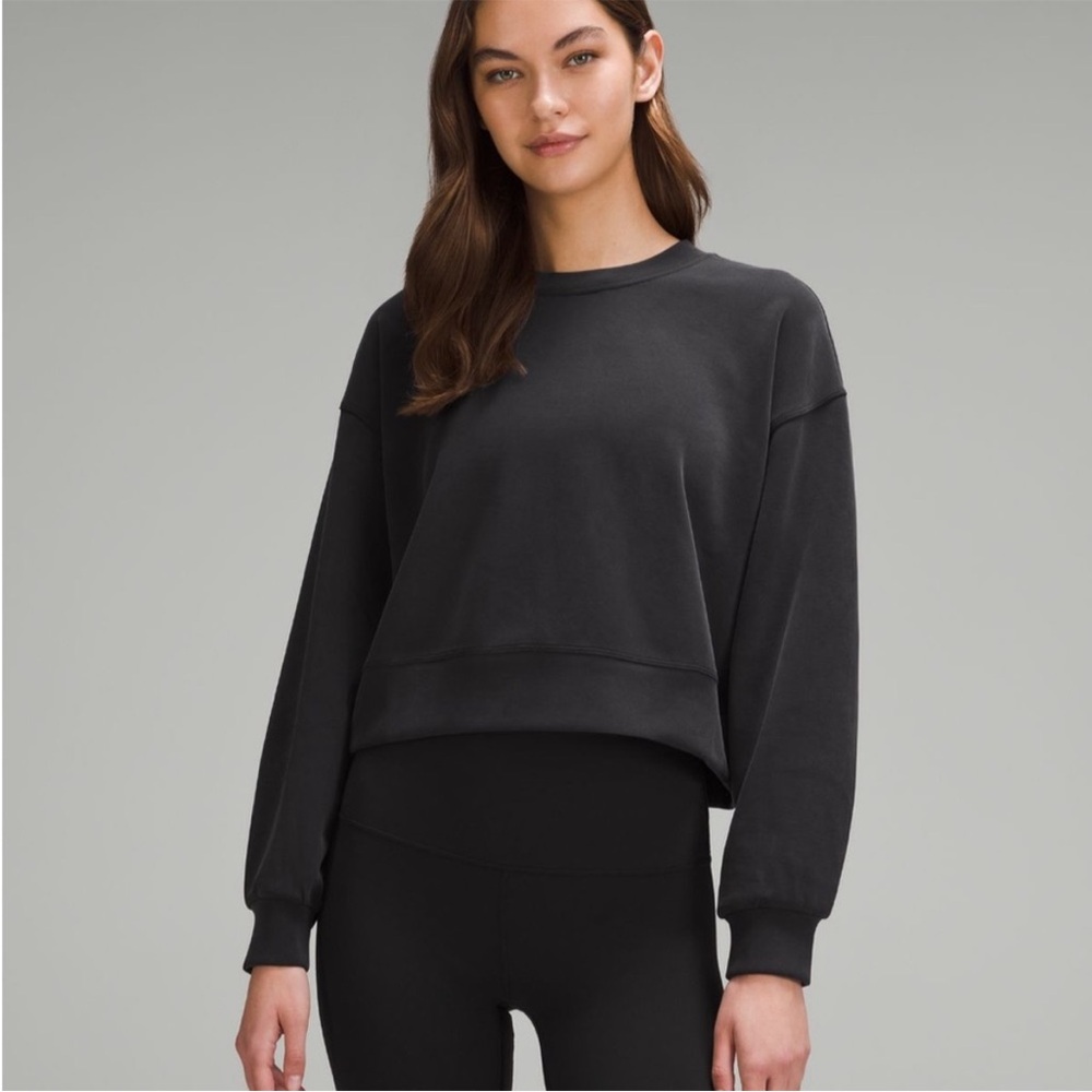 Lululemon softstreme cropped sweatshirt - Picture 2 of 6